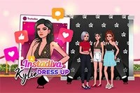 Aika pukea Kylie tässä hauskassa pukeutumispelissä