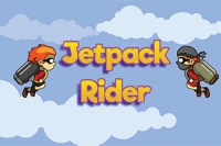 Jetpack Riderin täytyy selvitä taso ja pysyä hengissä