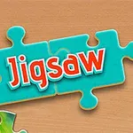 Palapelipalat, joista yksi on turkoosi ja siinä lukee “Jigsaw”, muita värikkäitä palasia näkyy taustalla