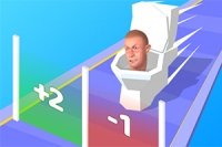 Liity Skibidi Clash 3D -suosittuun parkourpeliin