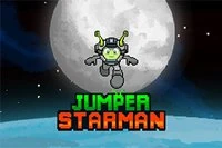 Jumper Starman on pikselitaidepeli, jossa on klassisia tasohyppelyelementtejä