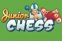 Junior Chessissä voit pelata hienolla shakkilaudalla ja osoittaa taitosi!