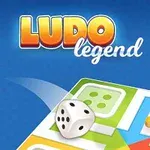 Lautapeli, jossa näkyy noppa, pelinappuloita ja värikäs pelilauta sinisellä taustalla