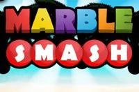 Marble Smash on koukuttava yhdistä 3 -peli trooppisessa maisemassa
