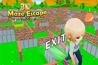 Maze Escape 3D on ilmainen poikien pakopeli, jossa on labyrinttiteema