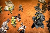 Tarkka taistelusimulaattori realistisilla mecha-roboteilla