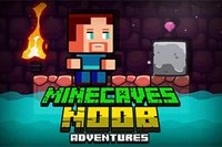 Liity Steveen noob-maailmassa ja auta keräämään kaikki jalokivet ja vältä
