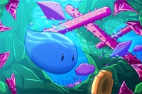 Mini Swim on arcade-peli, jossa uidaan ja kerätään aarteita merestä