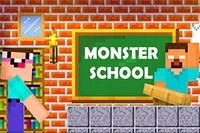 Tervetuloa Minecraft-kouluun, jossa on sankareita kuten Noob, Enderman,