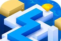 Zigzagaa polkua pitkin tässä ilmaisessa online-reaktiopelissä!