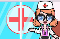 My City Hospital on tyylikäs digitaalinen nukkepelien sijoittelupeli