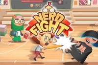 Nerd Fight on Tap RPG -peli, jossa pelaaja rakentaa nörttiarmeijan kiusaajia