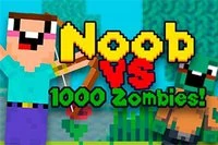 Tervetuloa Noob Vs 1000 Zombies!