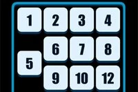 Numbers Sliding Puzzle on yksinkertainen liukupalapeli