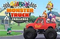 Ohjaa Oddbods monsteriautoa lipulle