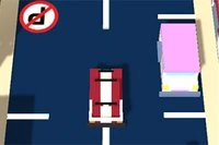 Pidä painettuna autojen täydelliseen parkkeeraukseen