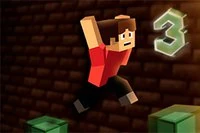 Vaaralliset huoneet odottavat sinua Parkour Block 3D 3:ssa