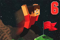 Haasta uusia tasoja maailmassa, joka on kuin Minecraft
