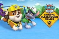 Leiki Rocky ja Rubble kanssa rakennusta