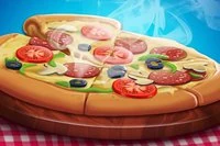 Valmista herkullinen pizza, paista se uunissa ja nauti sen leikkaamisesta!