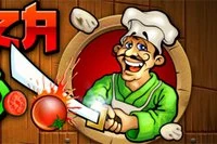 Leikkaa ja halkaise kaikki pizzan ainekset kuin ninja!