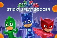 Sticky Splat Soccer on hauska peli kolmikko-sankarilta!