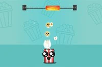 Aika paukuttaa herkullista popcornia!