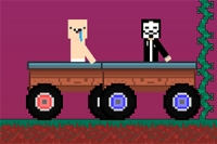 Pro Obunga vs Noob ja Hakkeri on villi 2D-peli kahdelle pelaajalle