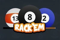 RackEm on hauska 8-pallon biljardi 2-pelin nettipeli