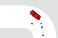 Tunne adrenaliini, kun ajat autosi läpi loputtomien ratojen Red Car -pelissä,