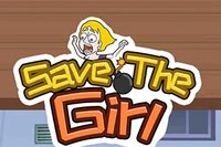 Tyttö kohtaa erilaisia vaaroja pelissä Save The Girl