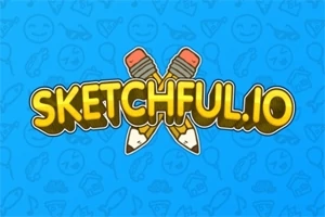 Keltainen teksti SKETCHFUL