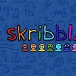 Värikäs teksti skribbl