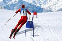 Slalom Ski Simulator tarjoaa 12 eri vaikeustasoa