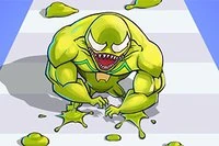 Urhea sankari päätti pelastaa kaupungin Slime-miehenä