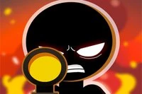 Ammu kohteet nopeasti tässä toiminnantäyteisessä 3D stickman
