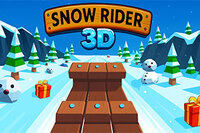 Katso, kuinka pitkälle pääset Snow Rider 3D -pelissä nopeilla, hauskoilla