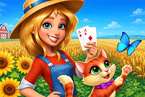 Solitaire Farm Season 5 tuo lisää rentoa korttipelaamista maaseudulle