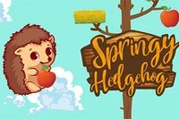 Suloinen hyppy-peli Springy Hedgehog