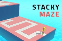 Stacky Maze on kuutionkeräyspeli