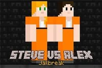 Tässä seikkailussa Steve ja Alex pakenevat vankilasta