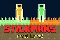 Stickmanit auttavat selviytymään pikselimaailmassa