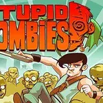 Sarjakuvamainen zombiteema, jossa sankari tähtää haulikon kanssa zombien ympäröimänä