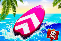 Surffaa kesäaalloilla