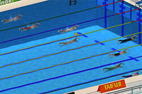 HTML5-uimispeli Swimming Pro