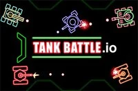 Pelaa TANK BATTLE io -moninpeliä, verkossa pelattavaa tankkisotapeliä, jossa