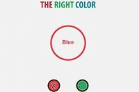 Peli The Right Color perustuu Stroop-ilmiöön
