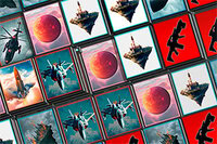 Tiles of the Unexpected 2 on pimeän sotilaallisella teemalla varustettu