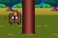 Timberman on vanhan ajan arcade-tyylinen rento peli