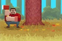 Nauti hermoja koettelevasta uudesta versiosta pelistä Timber Man